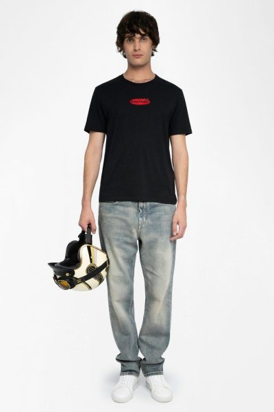 Zadig & Voltaire Tommy T-Shirt, Black.