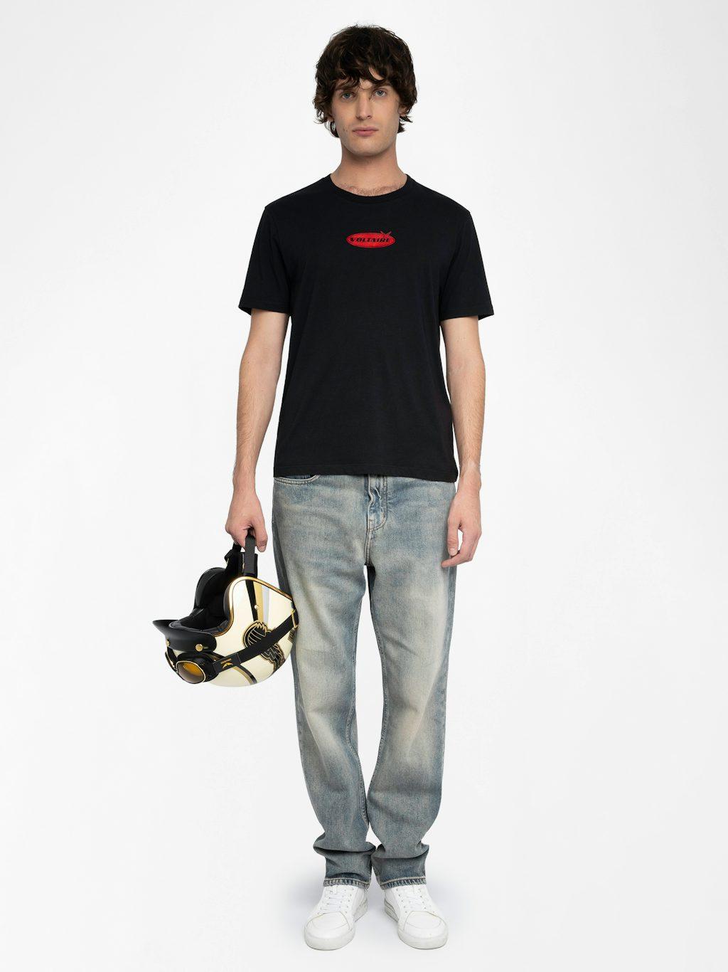 Zadig & Voltaire Tommy T-Shirt, Black.