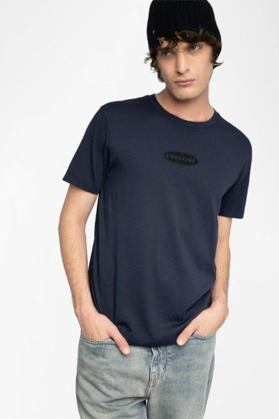 Zadig & Voltaire Tommy T-Shirt, Encre.