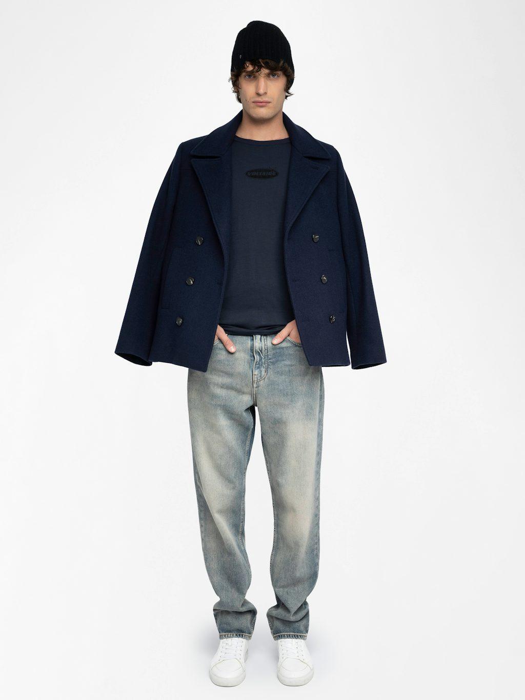 JMTS01743_ENCRE_SHOOTING_68cc08f7ec8f6 Zadig & Voltaire Tommy T-Shirt, Encre.