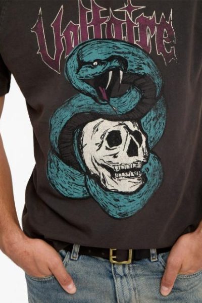Zadig & Voltaire Torry T-Shirt, Carbone.