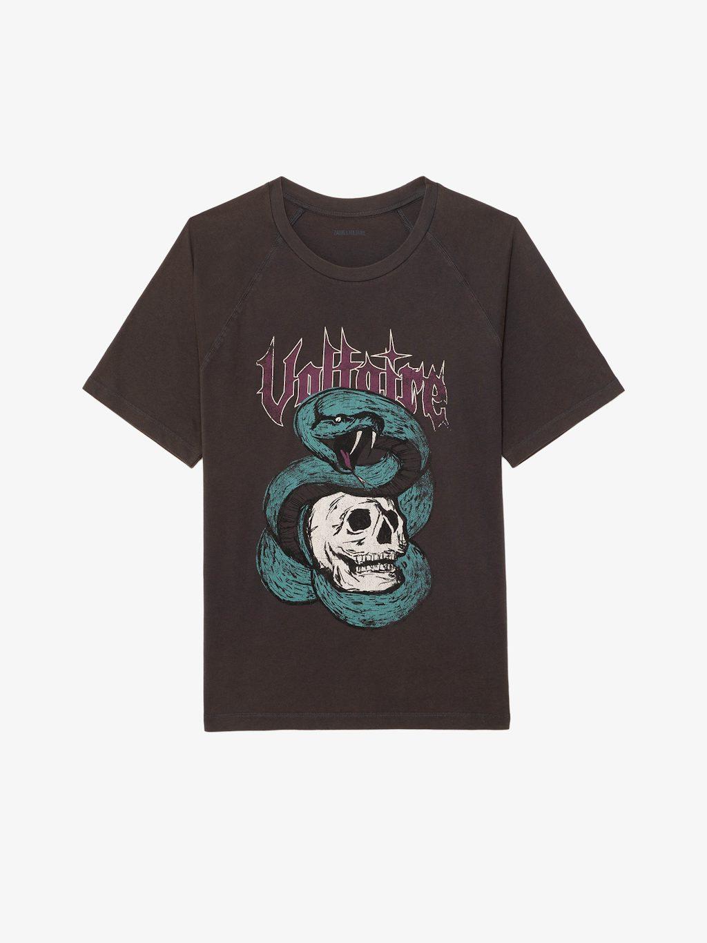 Zadig & Voltaire Torry T-Shirt, Carbone.