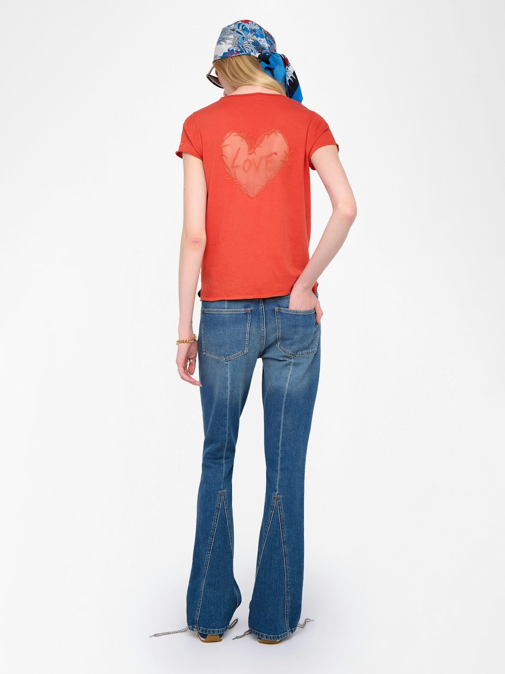Zadig & Voltaire Henley T-Shirt, Spice.