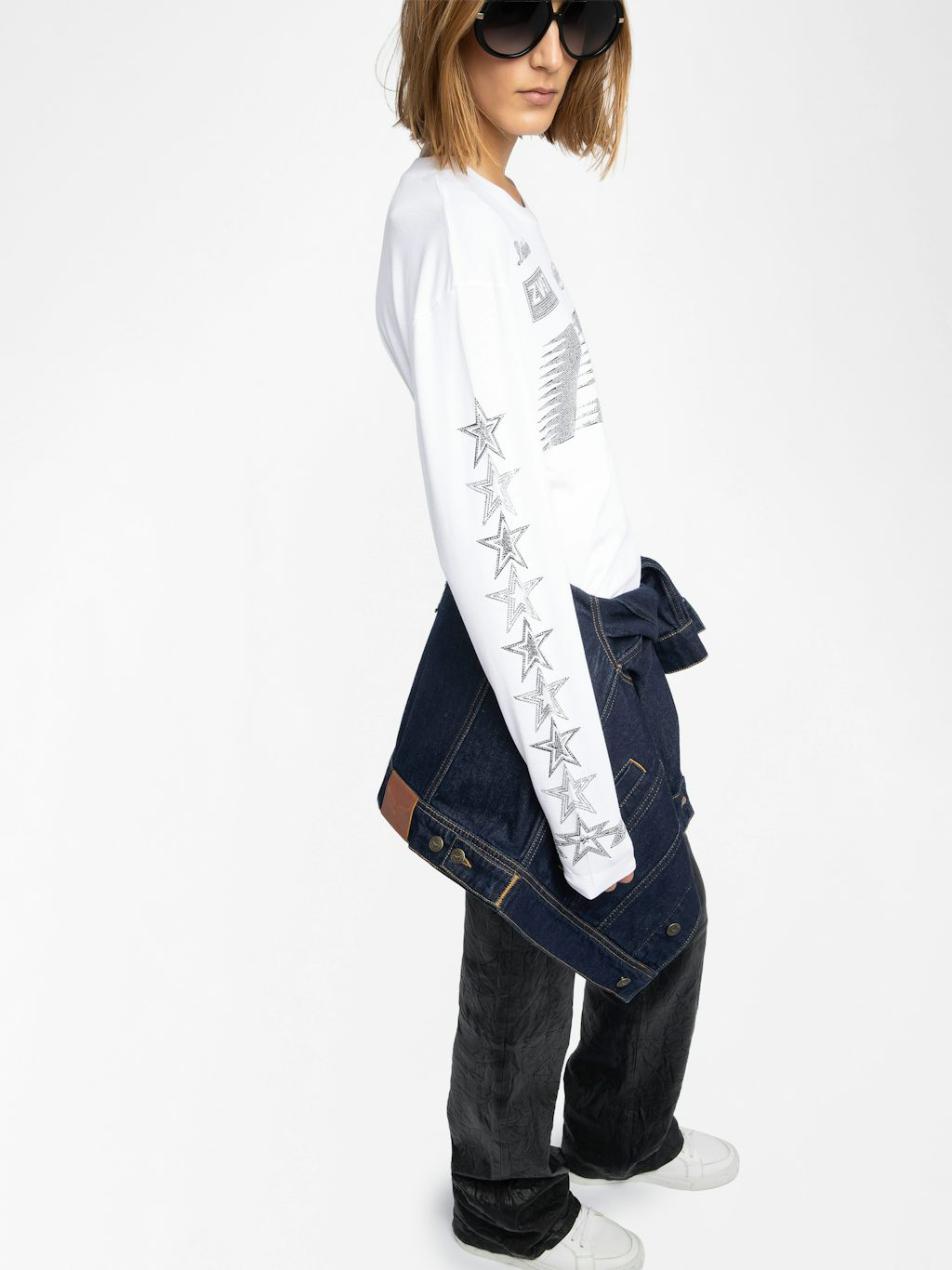 Zadig & Voltaire Io T-Shirt, White.