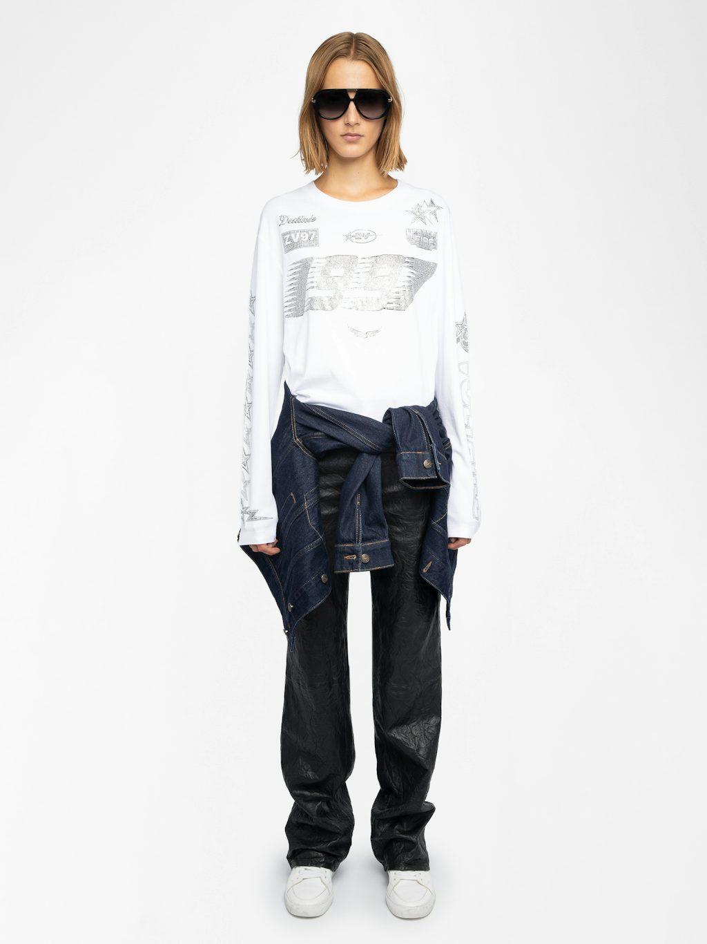 Zadig & Voltaire Io T-Shirt, White.