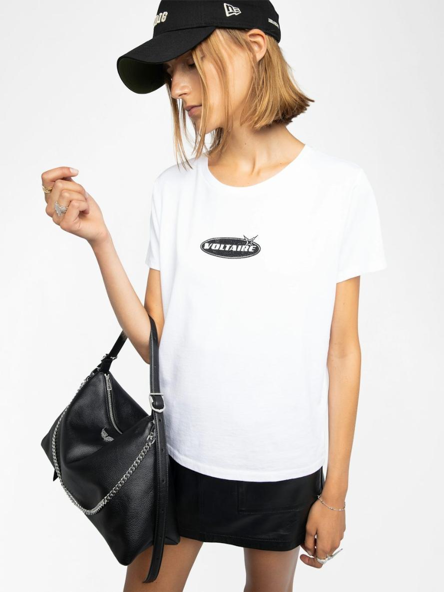 Zadig & Voltaire Alys T-Shirt, White.