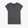 Zadig & Voltaire Cloe Tank Top, Medium Grey