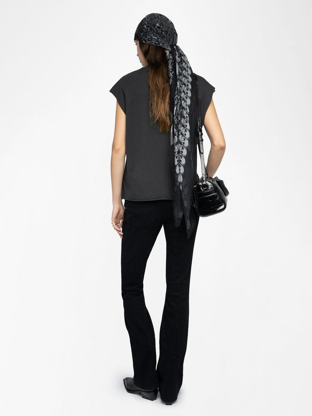 Zadig & Voltaire Cloe Tank Top, Carbone