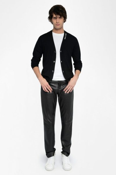 Zadig & Voltaire Remi Cardigan, Black.