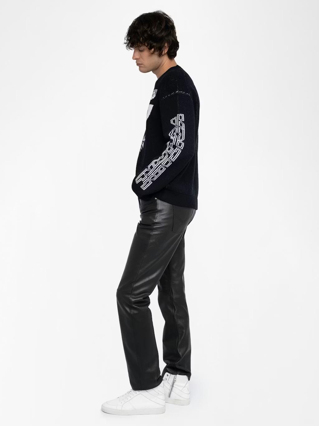 Zadig & Voltaire Marko Sweater, Black