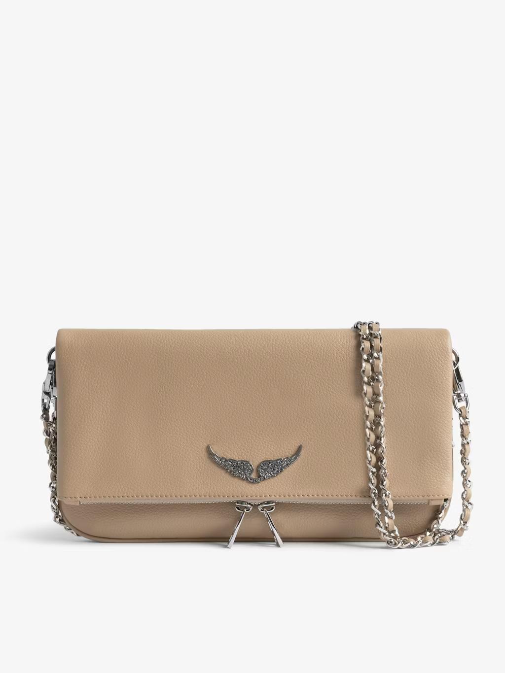 Zadig & Voltaire Rock Clutch, Clay.