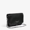 Zadig & Voltaire Rock Studs Pochette, Black.