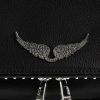 Zadig & Voltaire Rock Studs Pochette, Black.