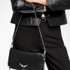 Zadig & Voltaire Rock Studs Pochette, Black.
