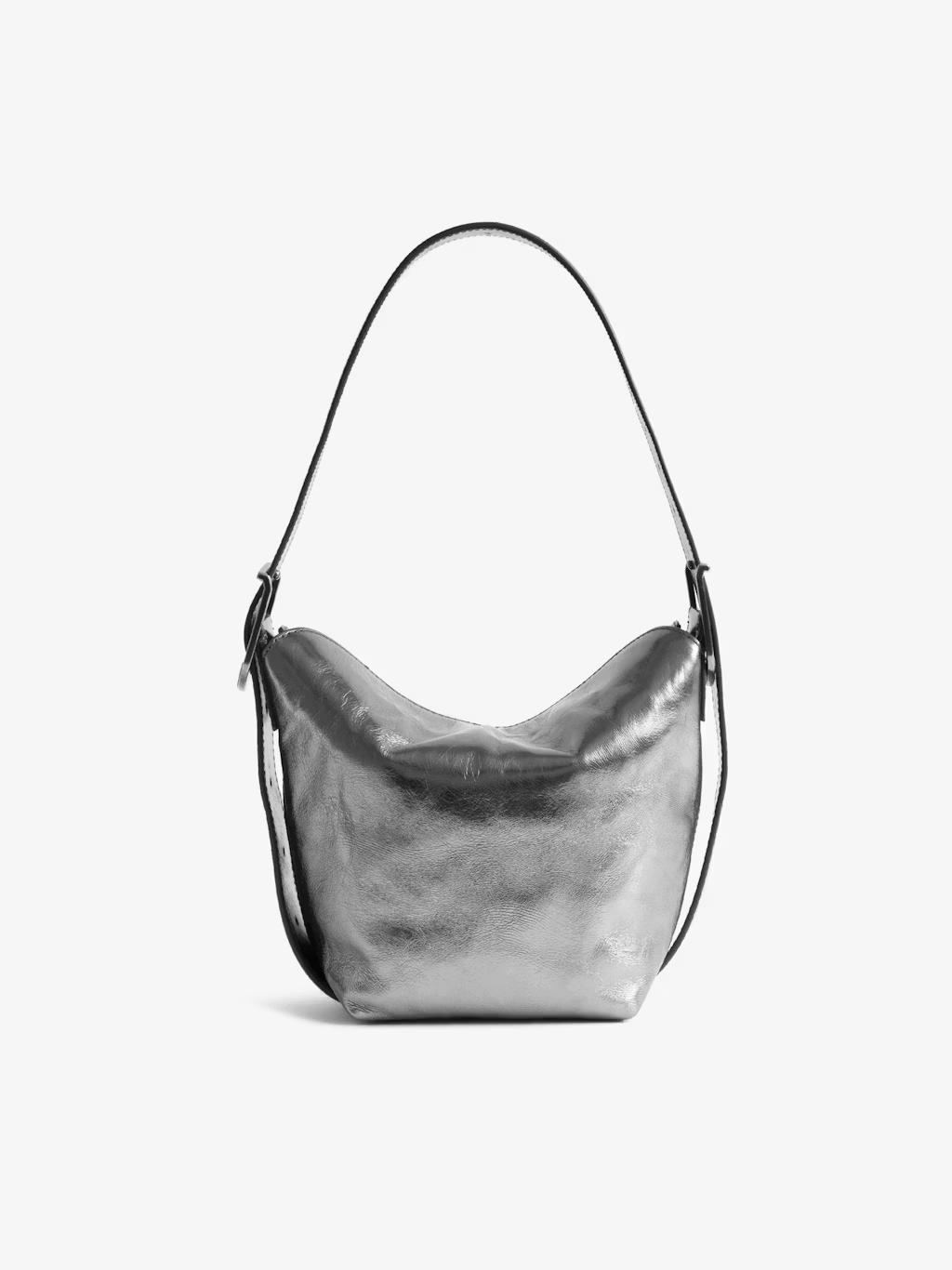 Zadig & Voltaire Baby Jane Vintage Metal Bag, Gun.