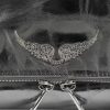 LWBA04153_GUN_ADDI_1_68d1247bae265 Zadig & Voltaire Rock Vintage Metal Clutch, Gun.