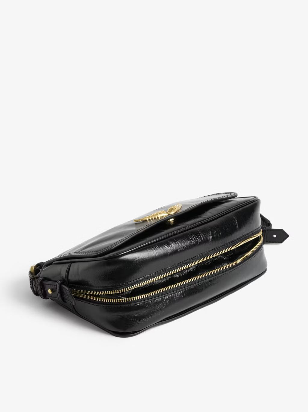 LWBA04169_BLACK_ADDI_3_68d2522bea62f Zadig & Voltaire Le Zouzou Vintage Patent Bag, Black.