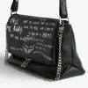 Zadig & Voltaire Rocky II Graffiti Bag, Black.