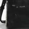 Zadig & Voltaire Rocky II Graffiti Bag, Black.