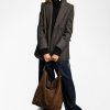 Zadig & Voltaire Jane Hobo XL Suede Bag