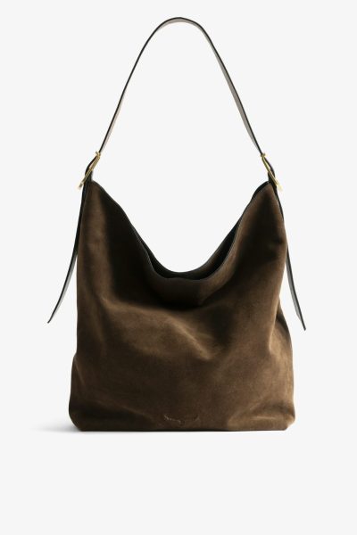 Zadig & Voltaire Jane Hobo XL Suede Bag