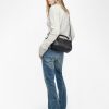 Zadig & Voltaire Sunny XS Vibe Monogram Bag, Black.