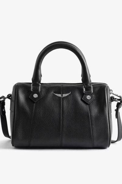 Zadig & Voltaire Sunny XS Vibe Monogram Bag, Black.
