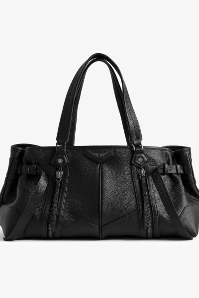 Zadig & Voltaire Sunny Shopper Bag, Black.