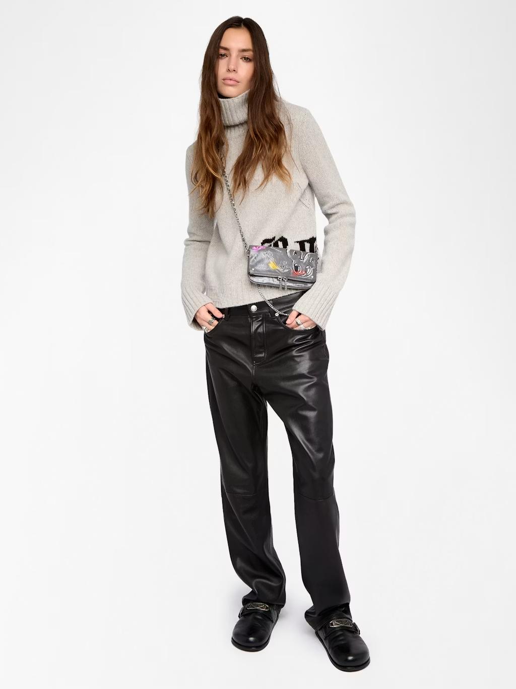 Zadig & Voltaire Rock Nano Humberto Clutch, Road.