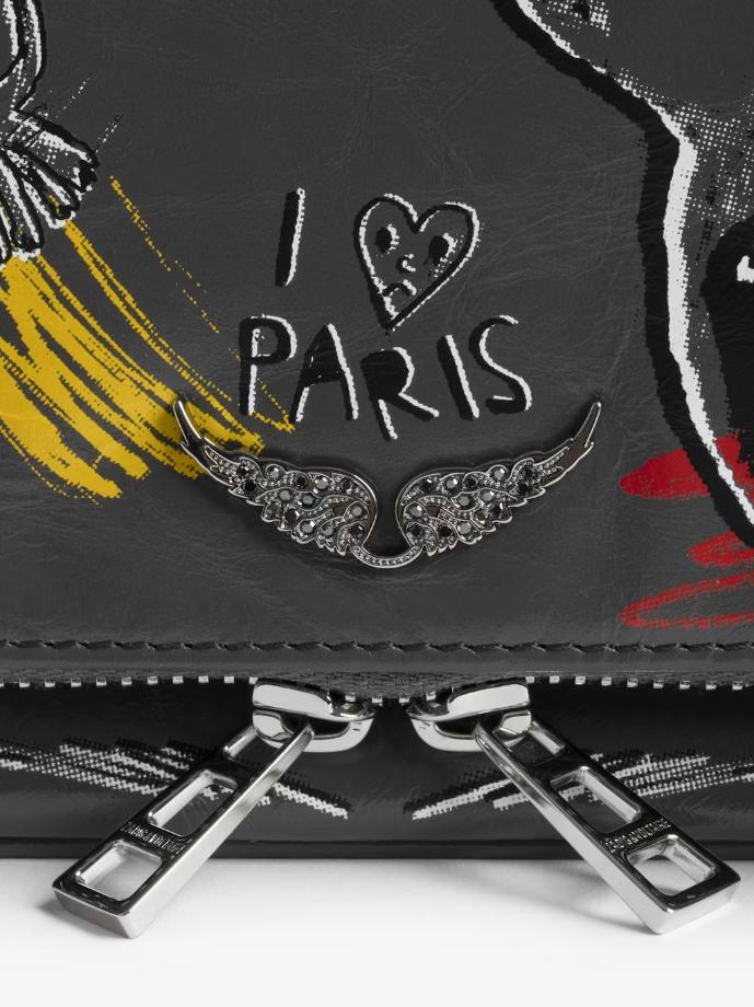 Zadig & Voltaire Rock Nano Humberto Clutch, Road.