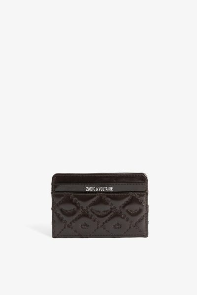 Zadig & Voltaire ZV Pass Vintage Monogram Card Holder