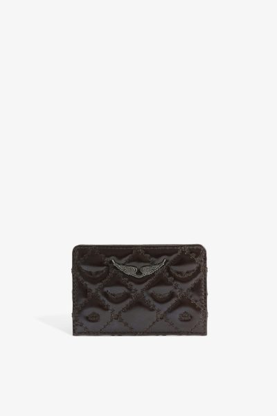 Zadig & Voltaire ZV Pass Vintage Monogram Card Holder