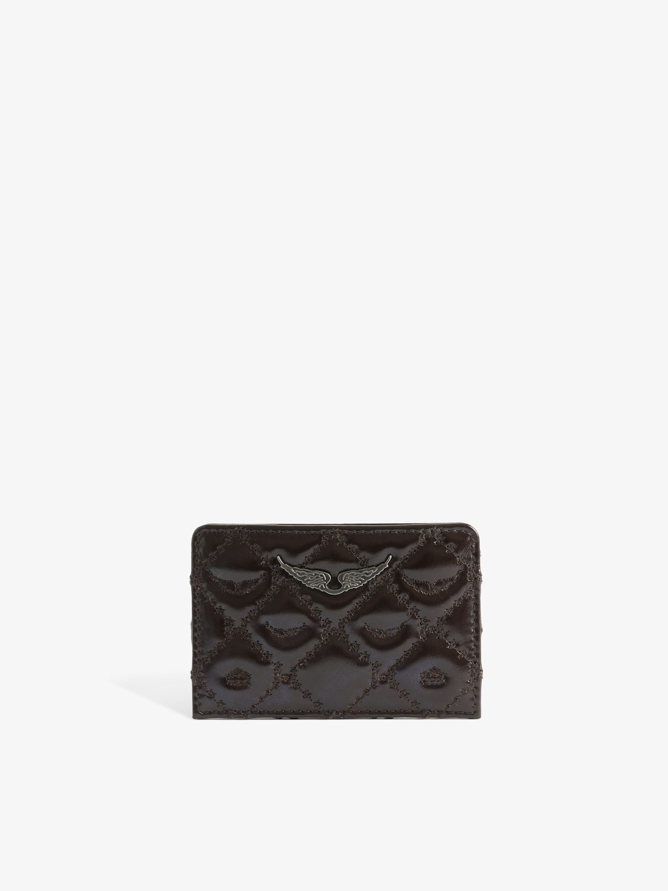Zadig & Voltaire ZV Pass Vintage Monogram Card Holder