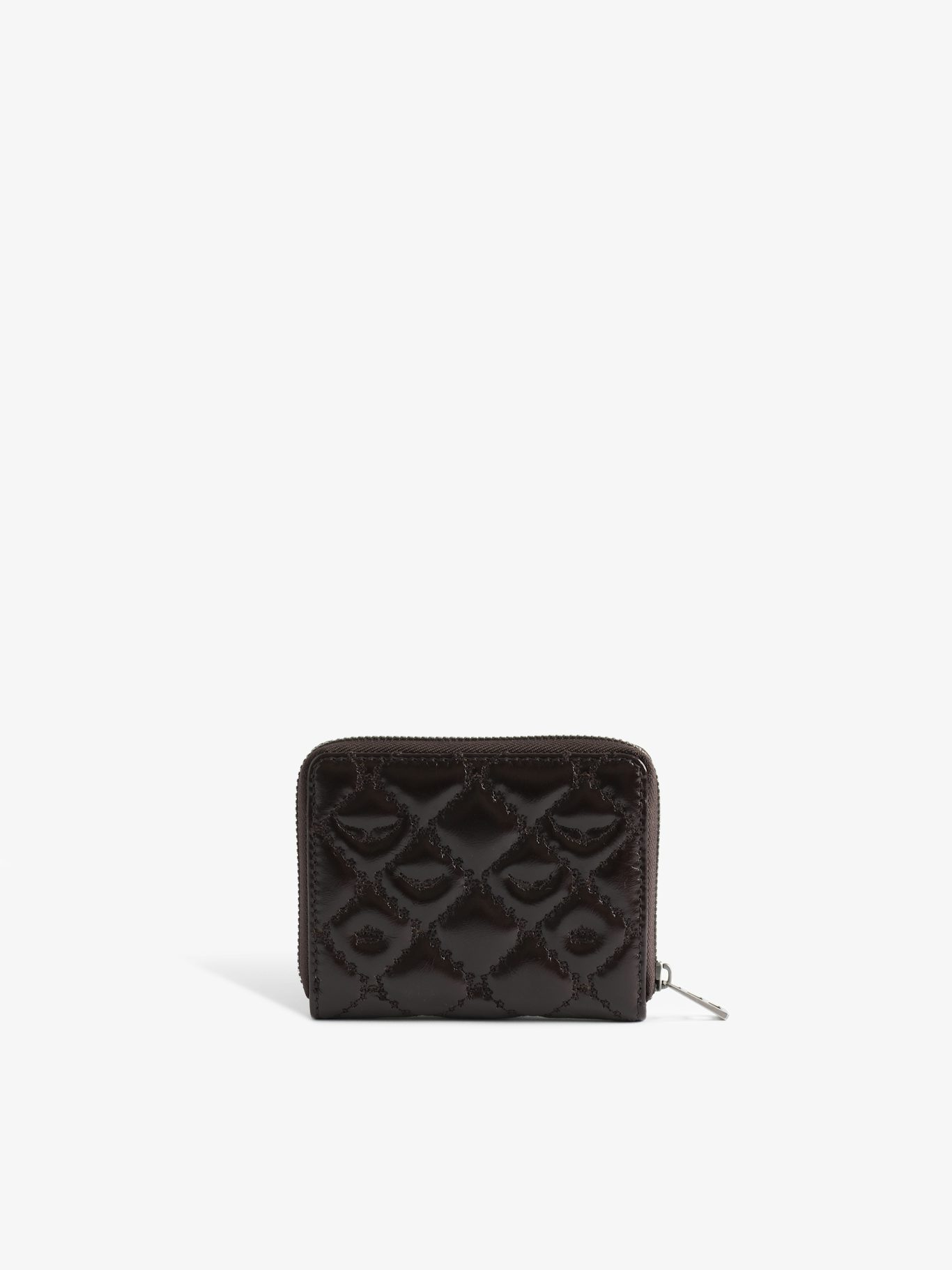 Zadig & Voltaire Mini ZV Vintage Monogram Wallet, Brownie.