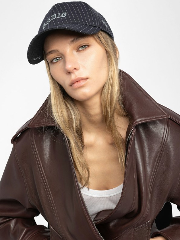 Zadig & Voltaire New Era x ZV Zadig Cap, Encre.