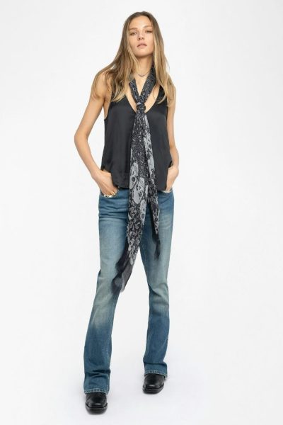 Alternative view of Zadig & Voltaire Kerry Garden Scarf