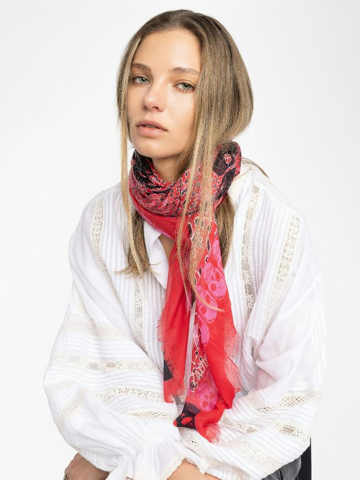 Zadig & Voltaire Kerry Garden Scarf,