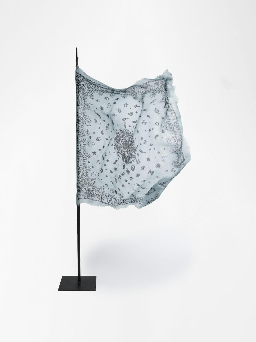 Zadig & Voltaire Nuage Bandana Scarf,