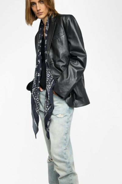 Alternative view of Zadig & Voltaire Blondie Bandana 130 Scarf