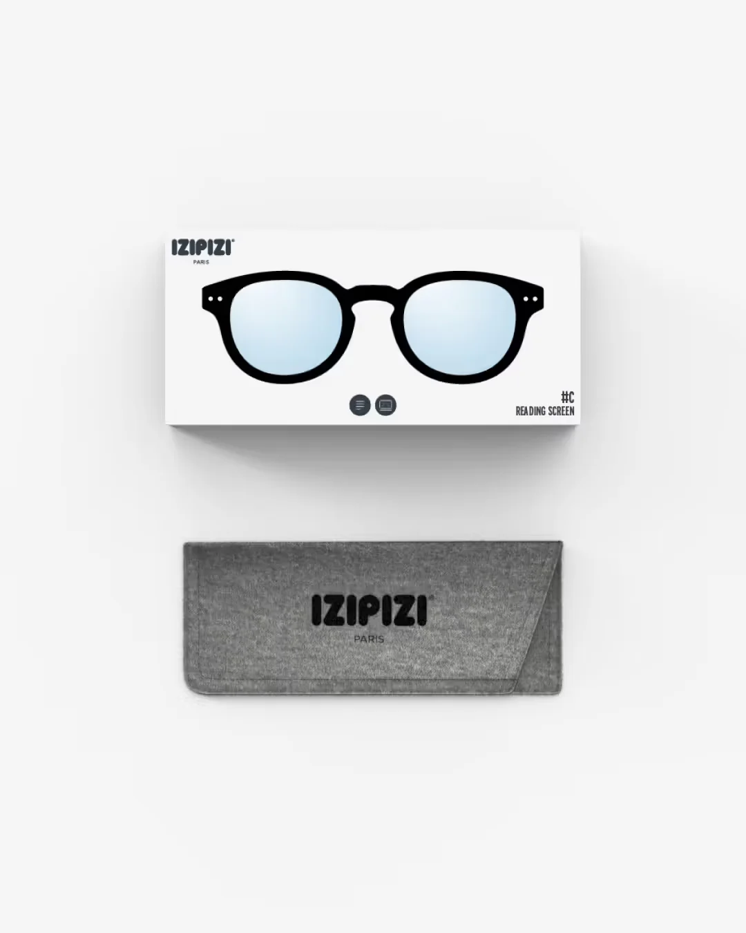 Izipizi #C Screen Reading, Black.