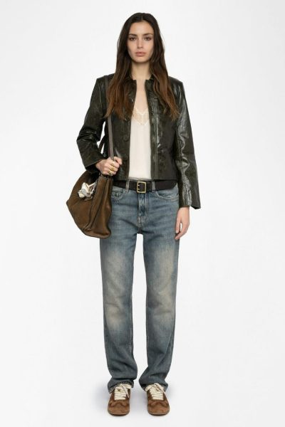 Zadig & Voltaire Liam Leather Jacket,