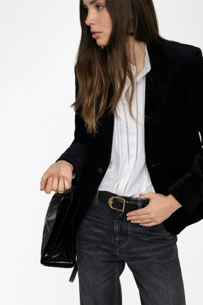 Zadig & Voltaire Vavy Velvet Blazer,