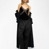 Zadig & Voltaire Cishi Velvet Camisole, Black.