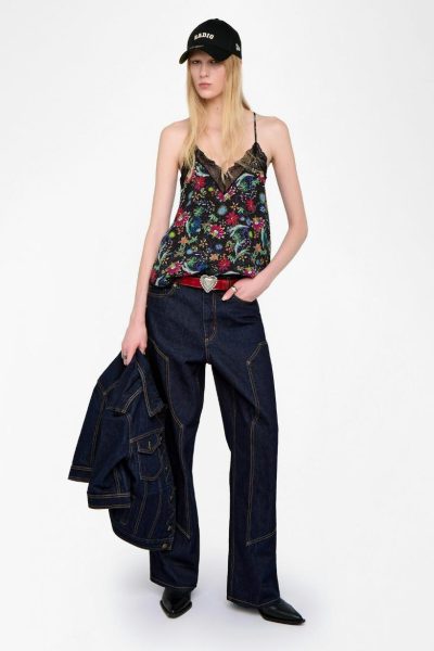 Zadig & Voltaire Christy Camisole, Encre.