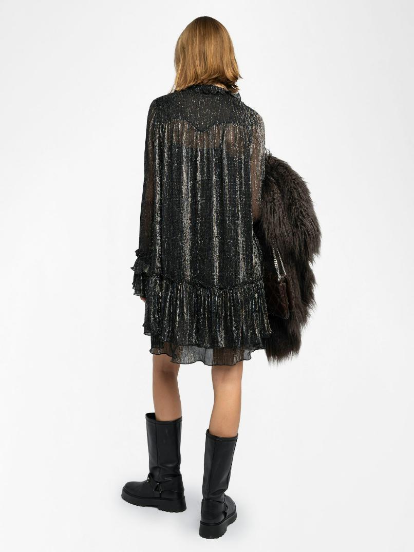 WWDR02562_BLACK_BACK_68cc06deca375 Zadig & Voltaire Ralice Dress
