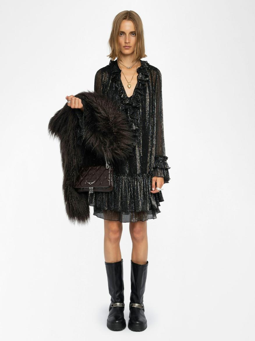 WWDR02562_BLACK_SHOOTING_68cc08ebda8b9 Zadig & Voltaire Ralice Dress