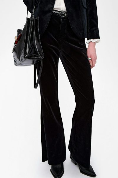 Zadig & Voltaire Prevy Velvet Trousers