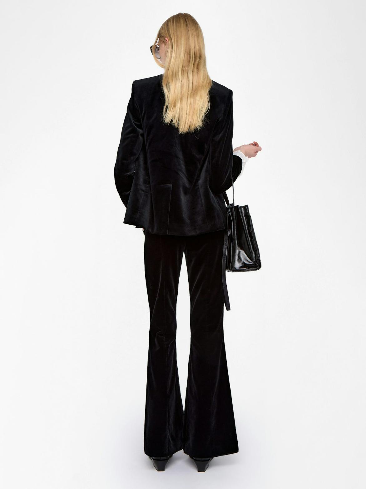 WWPA00801_BLACK_BACK_6909fd2bcd9d4 Zadig & Voltaire Prevy Velvet Trousers