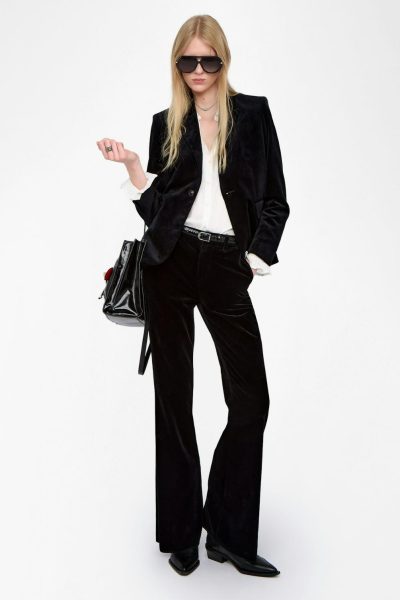 Zadig & Voltaire Prevy Velvet Trousers