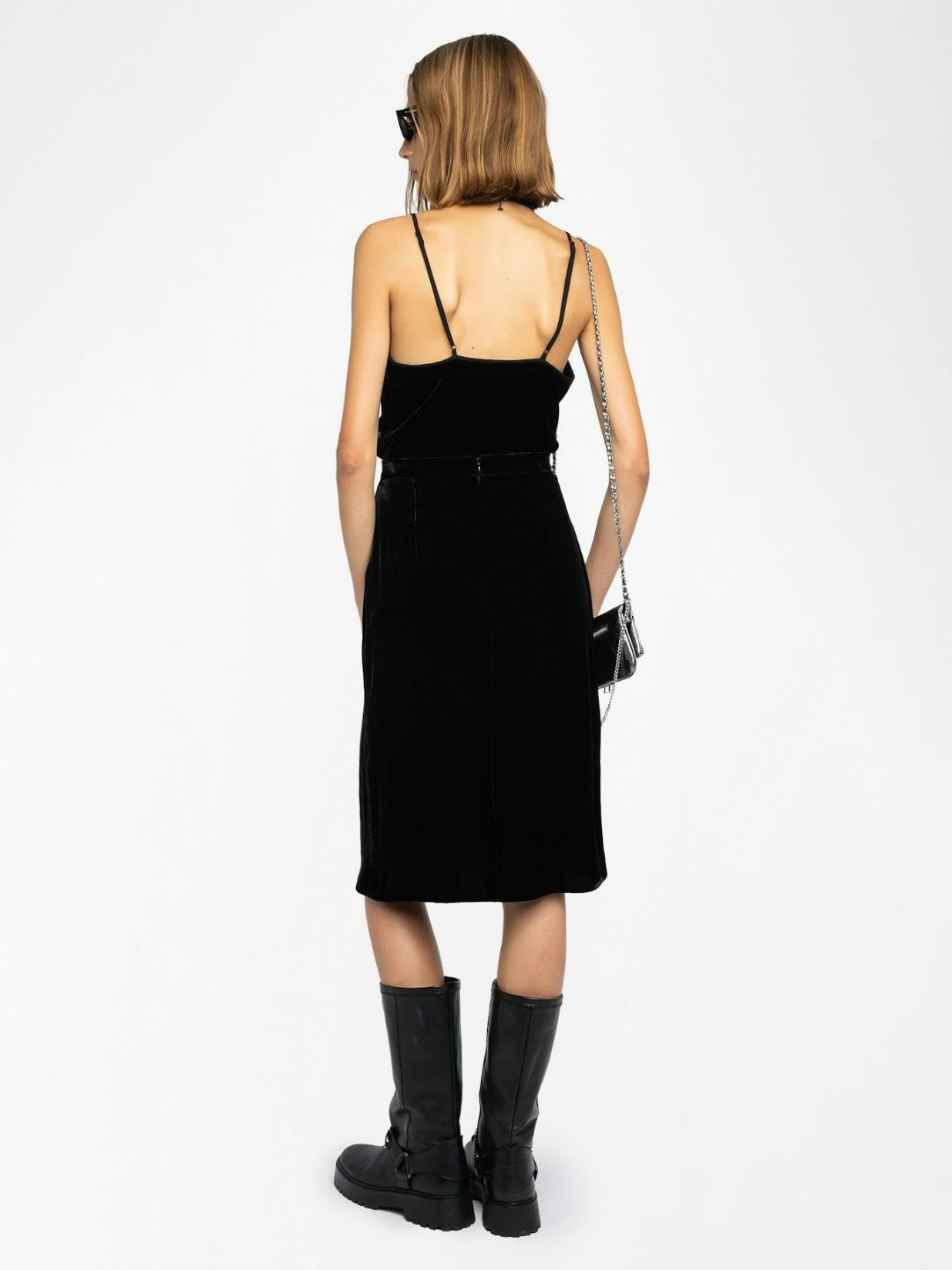 Zadig & Voltaire Julen Velvet Skirt